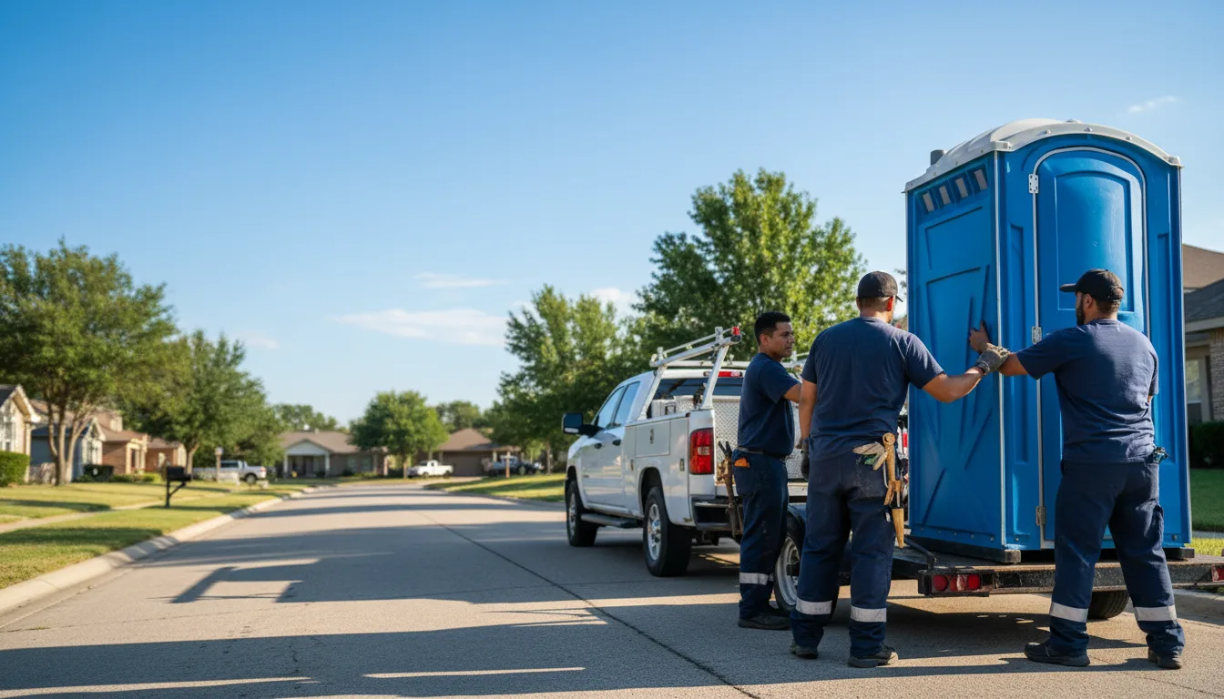 Portable Toilet Rental in De Kalb, TX near me